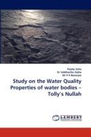 Study on the Water Quality Properties of Water Bodies - Tolly's Nullah