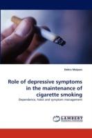 Role of depressive symptoms in the maintenance of cigarette smoking