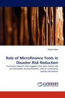 Role of Microfinance Tools in Disaster Risk Reduction