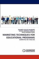 Marketing Techniques for Educational Programs