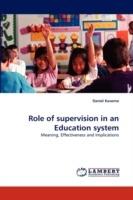 Role of supervision in an Education system