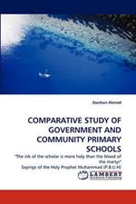 Comparative Study of Government and Community Primary Schools
