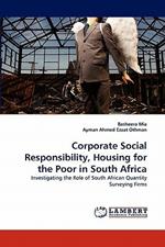 Corporate Social Responsibility, Housing for the Poor in South Africa