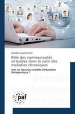 Role Des Communautes Virtuelles Dans Le Suivi Des Maladies Chroniques