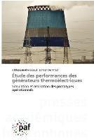 Etude des performances des generateurs thermoelectriques