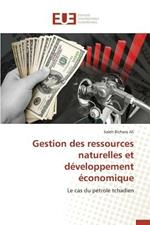 Gestion Des Ressources Naturelles Et Developpement Economique