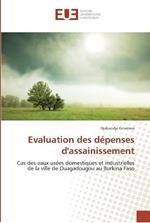 Evaluation des depenses d'assainissement