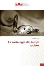 La sociologie des temps sociaux