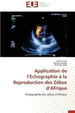 Application de L Echographie   La Reproduction Des Z bus D Afrique