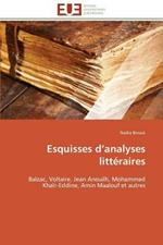 Esquisses D Analyses Litt raires