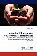 Impact of HR Factors on Environmental Performance