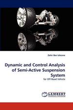 Dynamic and Control Analysis of Semi-Active Suspension System