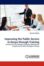 Improving the Public Service in Kenya through Training