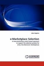 E-Marketplace Selection