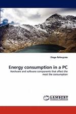 Energy consumption in a PC