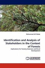 Identification and Analysis of Stakeholders in the Context of Forests