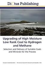 Upgrading of High Moisture Low Rank Coal to Hydrogen and Methane