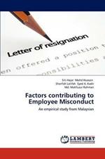 Factors Contributing to Employee Misconduct