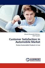 Customer Satisfaction in Automobile Market