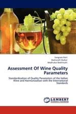 Assessment Of Wine Quality Parameters