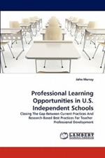 Professional Learning Opportunities in U.S. Independent Schools