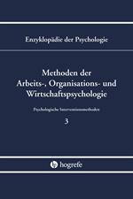 Methoden der Arbeits-, Organisations- und Wirtschaftspsychologie (B/III/3)