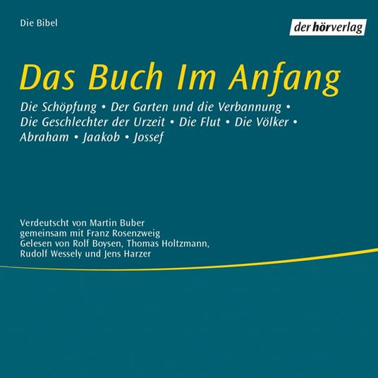 Das Buch im Anfang