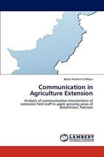 Communication in Agriculture Extension