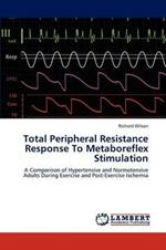Total Peripheral Resistance Response To Metaboreflex Stimulation