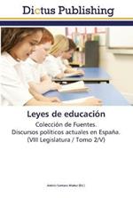 Leyes de educacion