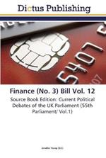 Finance (No. 3) Bill Vol. 12