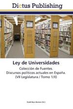 Ley de Universidades