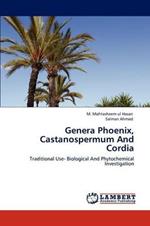 Genera Phoenix, Castanospermum And Cordia