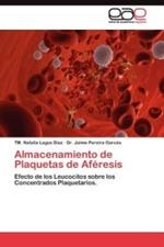 Almacenamiento de Plaquetas de Aferesis