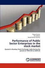 Performance of Public Sector Enterprises in the Stock Market