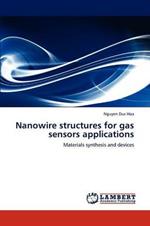 Nanowire structures for gas sensors applications