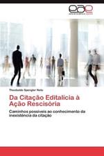 Da Citacao Editalicia a Acao Rescisoria