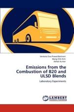 Emissions from the Combustion of B20 and Ulsd Blends