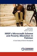 NRSP's Microcredit Scheme and Poverty Alleviation in Pakistan