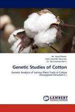 Genetic Studies of Cotton