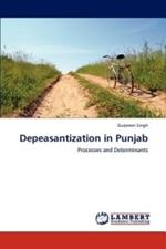 Depeasantization in Punjab