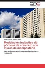 Modelacion inelastica de porticos de concreto con muros de mamposteria