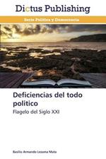 Deficiencias del todo politico