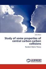 Study of Some Properties of Central Carbon-Carbon Collisions