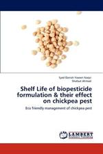 Shelf Life of biopesticide formulation & their effect on chickpea pest