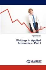 Writings in Applied Economics - Part I