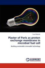 Plaster of Paris as proton exchange membrane in microbial fuel cell