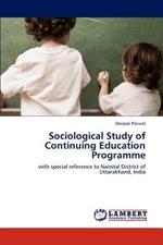 Sociological Study of Continuing Education Programme