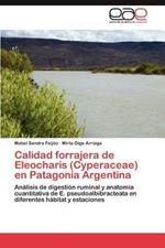 Calidad forrajera de Eleocharis (Cyperaceae) en Patagonia Argentina