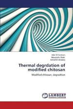 Thermal Degrdation of Modified Chitosan